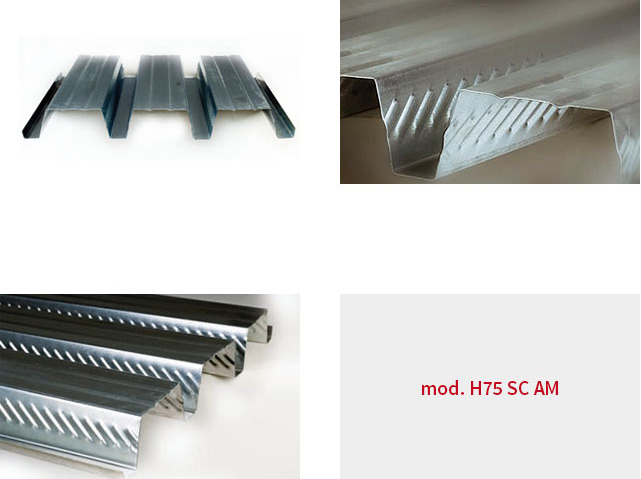 lamiere collaboranti per solaio